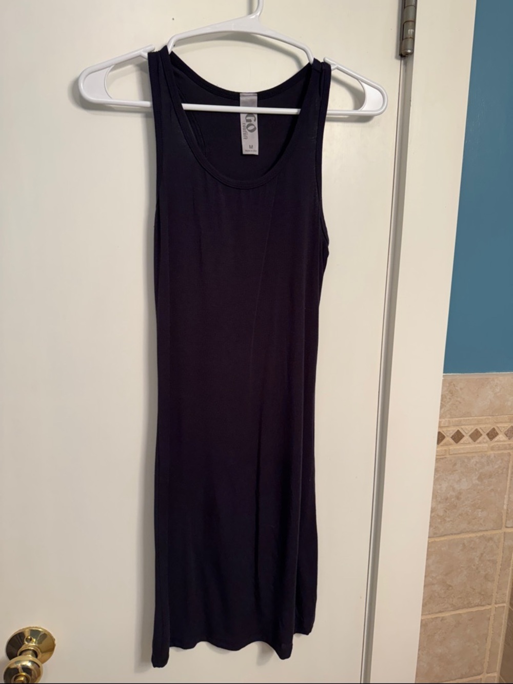 Simple Black Go Couture Tank Dress